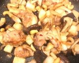 ☆長芋と鶏モモときのこの炒め物☆作り方4写真