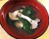 平茸のお吸い物作り方2写真