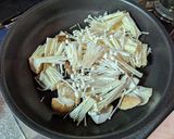 Wキノコで副菜♡しいたけ＆えのきのバター醤油炒め作り方2写真