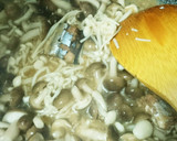 サンマの缶詰とキノコの和風パスタ作り方5写真
