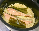 超簡単★シャケと菜の花の炊き込みご飯♬作り方7写真