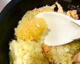 超簡単★シャケと菜の花の炊き込みご飯♬作り方8写真