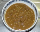 立食いソバ屋さんの カレーうどん作り方8写真
