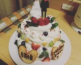 御祝い3段ケーキ作り方5写真