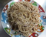 唐辛子麺の蒸し麺作り方2写真