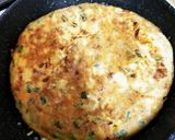 カレーオムレツのクリームチーズ乗せ作り方3写真