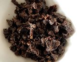 米粉でドライフルーツたっぷりチョコケーキ作り方5写真