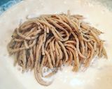豆乳明太パスタ作り方2写真