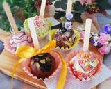 バレンタインに♥レンジで簡単ケーキポップ作り方6写真
