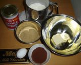 チョコ♡ダブルチョコクッキー作り方1写真