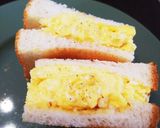 ふわふわスクランブルエッグのサンドイッチ作り方6写真