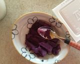 納豆と紫芋のトースト作り方2写真