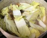 みる貝と白菜の煮物作り方4写真