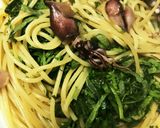 ホタルイカと大葉の醤油パスタ作り方5写真