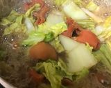 みる貝と白菜の煮物作り方6写真