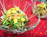 超簡単【豆苗とカニカマのシーザーサラダ】作り方14写真