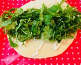 ランチ♡ケバブ風？生姜焼きパンケーキ作り方4写真