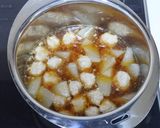 大根と肉団子の煮物作り方6写真