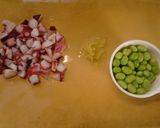 たこと枝豆の炊き込みご飯作り方2写真