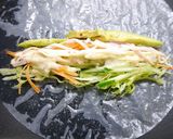 ヘルシー！ライスペーパー海苔巻き作り方3写真