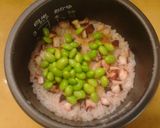 たこと枝豆の炊き込みご飯作り方5写真