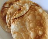 簡単！餃子皮煎餅作り方3写真
