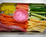 だれでも簡単！恵方巻きの翌日☆具だけ巻き作り方1写真
