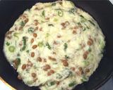 ＊満腹ヘルシー＊山芋と納豆のふわとろ焼き作り方6写真