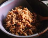 ノンオイル。ヘルシーな鶏そぼろ作り方4写真