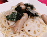 *蓮根とウインナーの和風焼きそば*作り方6写真