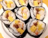 韓国海苔巻き　キムパップ作り方8写真