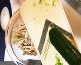 居酒屋のお通し風 さっぱり鶏皮ポン酢作り方5写真