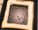 【簡単朝ご飯】埋め込み式目玉トースト作り方1写真