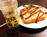 【簡単朝ご飯】埋め込み式目玉トースト作り方5写真
