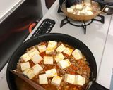 大人幼児同時に食べられる☆麻婆豆腐丼作り方5写真