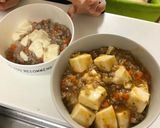 大人幼児同時に食べられる☆麻婆豆腐丼作り方7写真