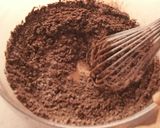 大人なチョコレートシフォンケーキ作り方4写真