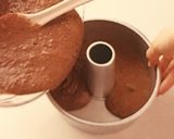 大人なチョコレートシフォンケーキ作り方8写真