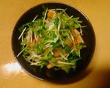 かいわれとさくさく油揚げのおろしポン酢作り方4写真