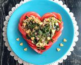 バレンタインに❤️ハートサラダ作り方7写真