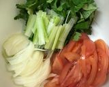 三色野菜のイタリアンサラダ作り方3写真