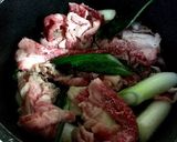 ネギの風味が最高！あつあつ肉豆腐作り方2写真