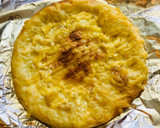 岩下の新生姜と焼き豚で「サクラピザ」作り方3写真