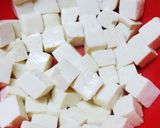 バレンタイン豆腐キュービックチョコレート作り方1写真