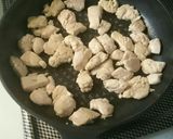 ササミとチーズのカレー味ドリア風作り方2写真