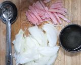 ひよこ豆と玉ねぎとツナのマヨ和えサラダ作り方1写真