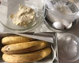 完熟バナナケーキ♪カラメルバナナ♪朝食作り方1写真