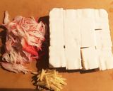 豆腐とカニカマのとろみ汁作り方1写真