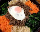 子供も喜ぶ♫フライパンで石焼きビビンバ♫作り方7写真