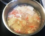 豆腐とカニカマのとろみ汁作り方4写真